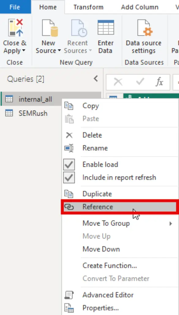 the art of data joining: a guide to discovering SEO insights - reference table