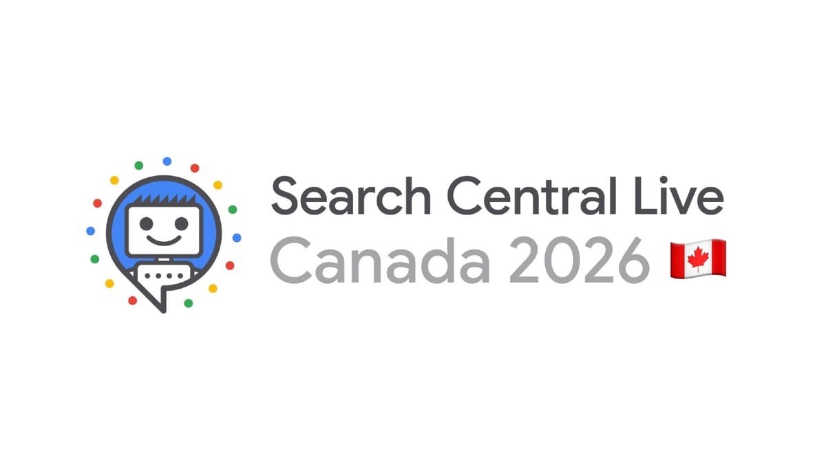 Search Central Live Canada 2026 logo with a Canadian flag.
